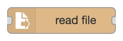 The file in node in the Node-RED palette
